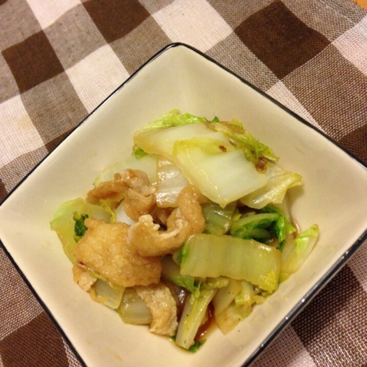 甘辛!白菜炒め